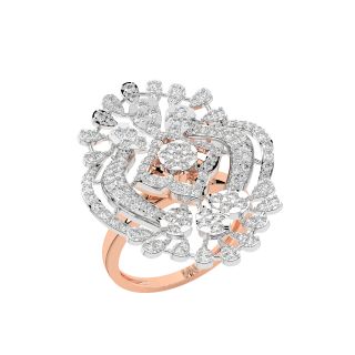 Diantha Round Diamond Engagement Ring